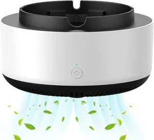 MODINITY Portable Cigarette Ashtray for Outdoor Indoor Bar Tabletop Self Extinguishing Ashtray 2 In 1 Air Filter Ashtray For Cigarettes (1Pcs) (Multicolor)
