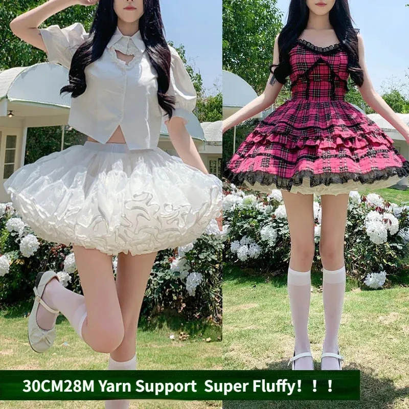 Multi-layer Ruffled Petticoat