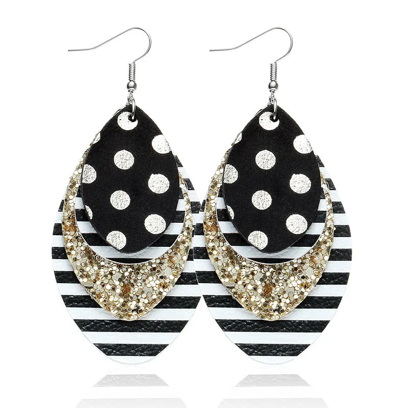 Multi-layer sequin Earrings
