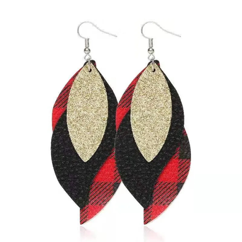Multi-layer sequin Earrings