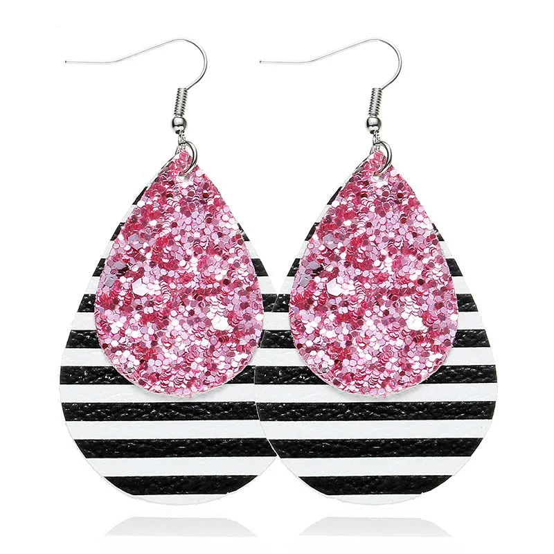 Multi-layer sequin Earrings