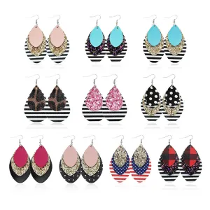 Multi-layer sequin Earrings