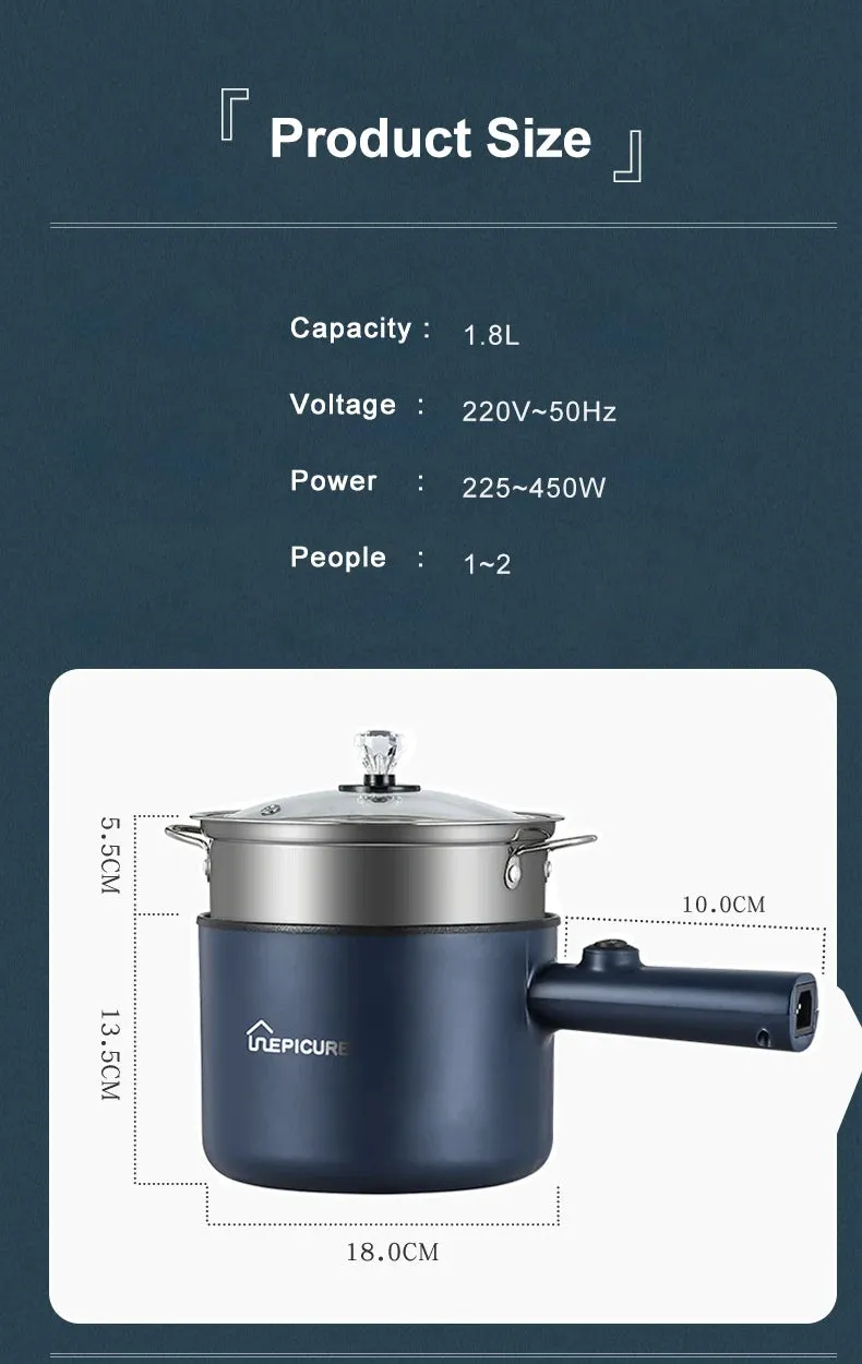 Multifunction Household Electric Rice Cooker with Hot Pot