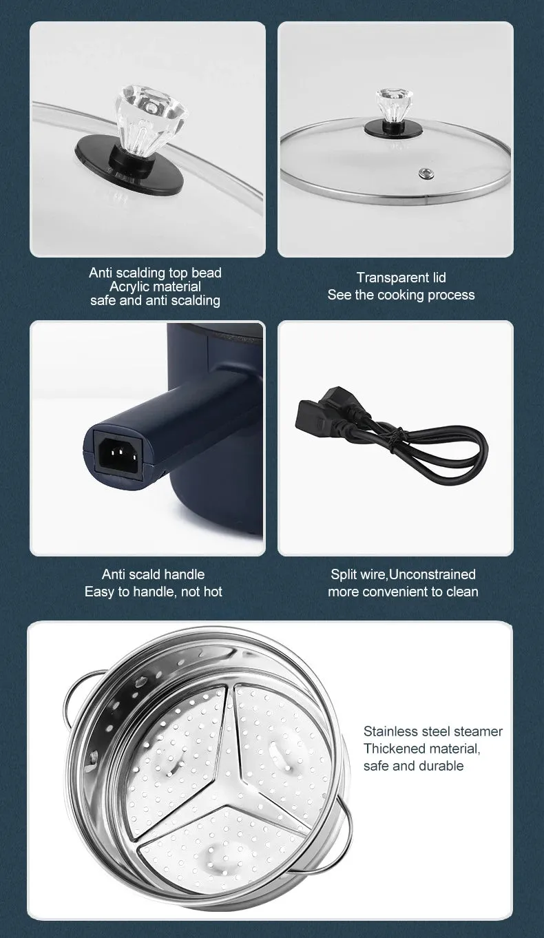 Multifunction Household Electric Rice Cooker with Hot Pot