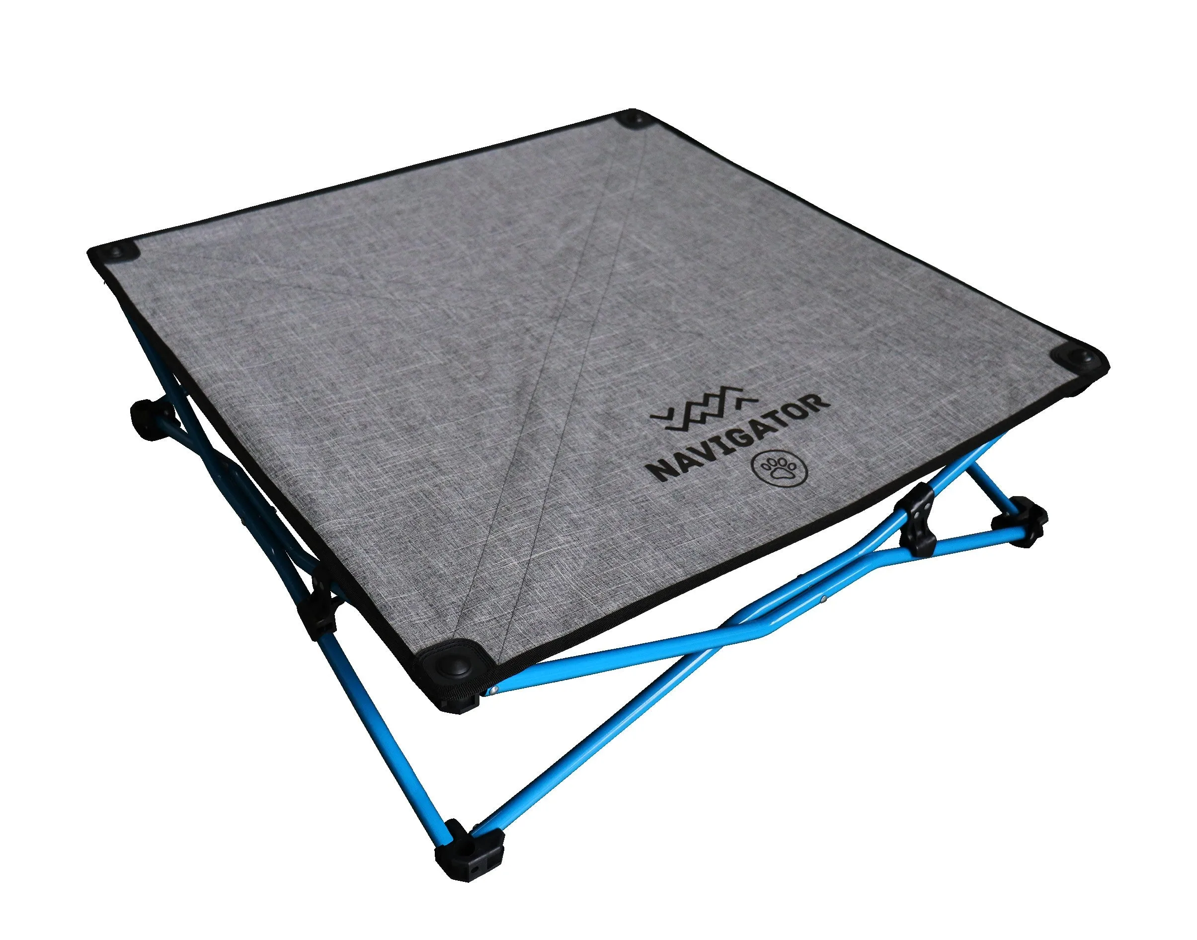 Navigator Gear Navi Dog Bed Grey Blue Up to 70Kg