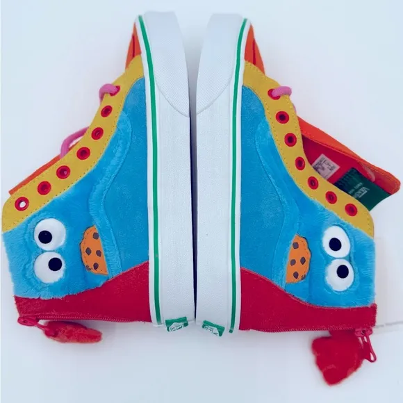 New Kids Vans Sesame Street Collab Size 2