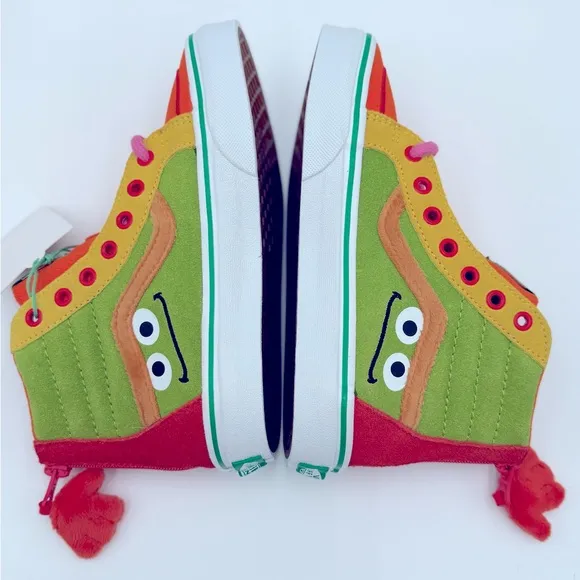 New Kids Vans Sesame Street Collab Size 2