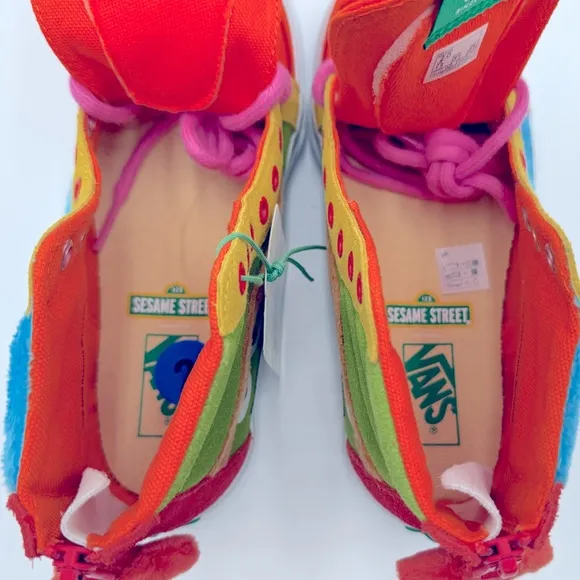 New Kids Vans Sesame Street Collab Size 2