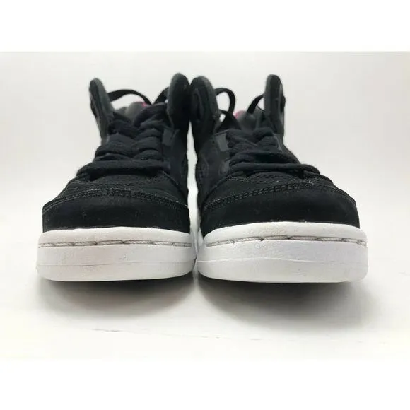 NIKE Air Jordan 5 Retro Black Deadly Pink Sneakers Girls 11.5 C 440893-029 Shoes