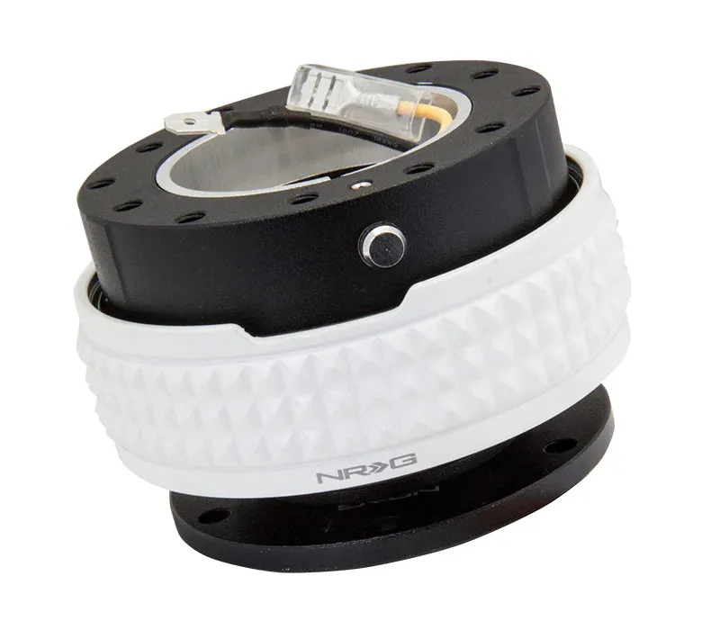 NRG Quick Release 2.1 - Black Body / Glow in the Dark Pyramid Ring