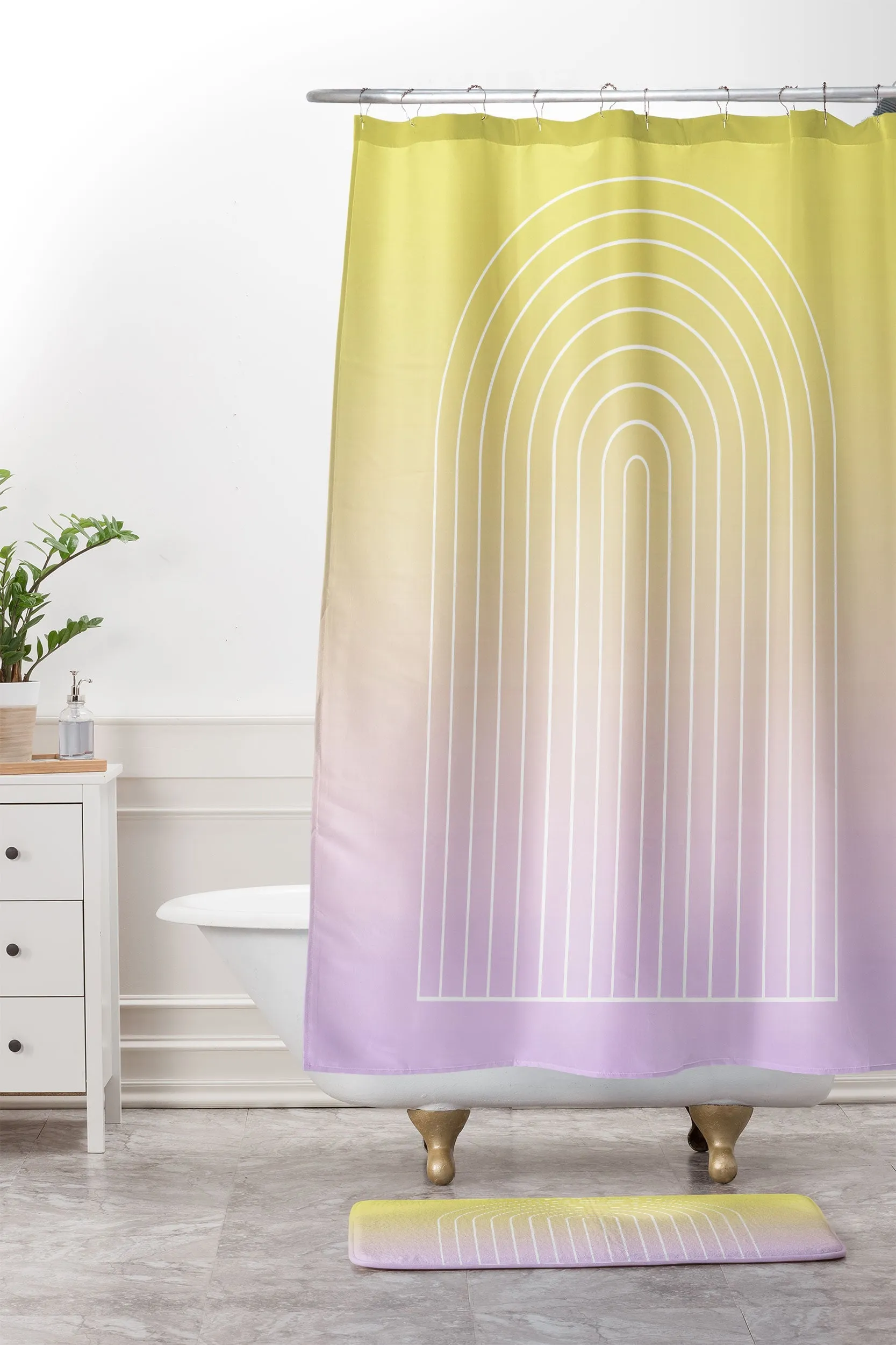 OMBRE ARCH IV MEMORY FOAM BATH MAT