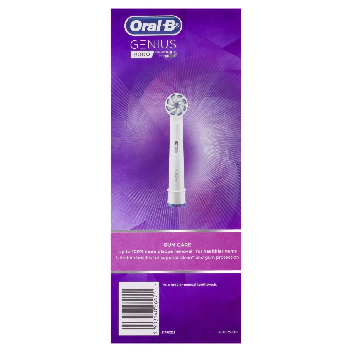Oral-B Genius 9000 Orchid Purple Electric Toothbrush