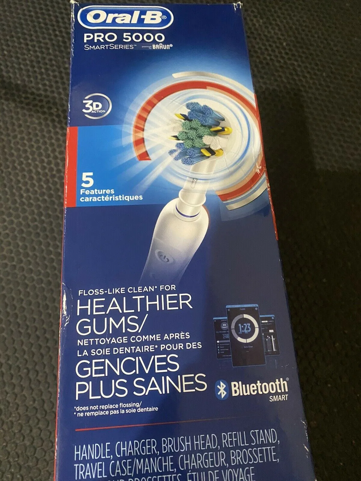 Oral-B Smart  5000 Superior Clean Rechargeable Electric Toothbrush Bluetooth