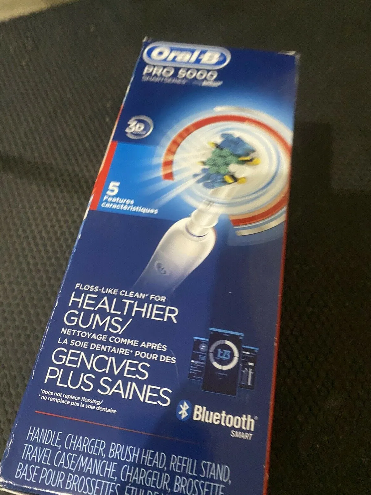 Oral-B Smart  5000 Superior Clean Rechargeable Electric Toothbrush Bluetooth