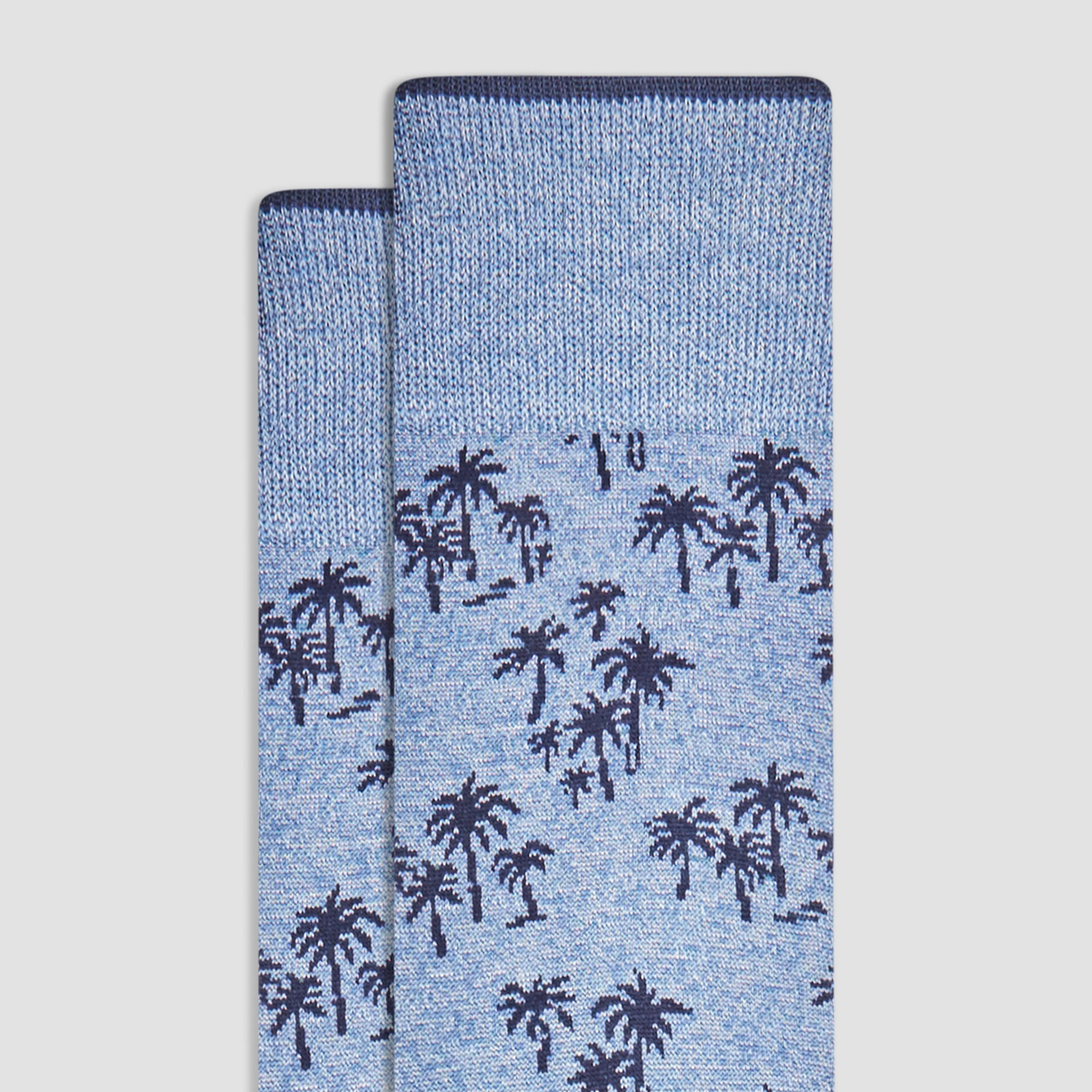 Palm Trees Mid-Calf Socks