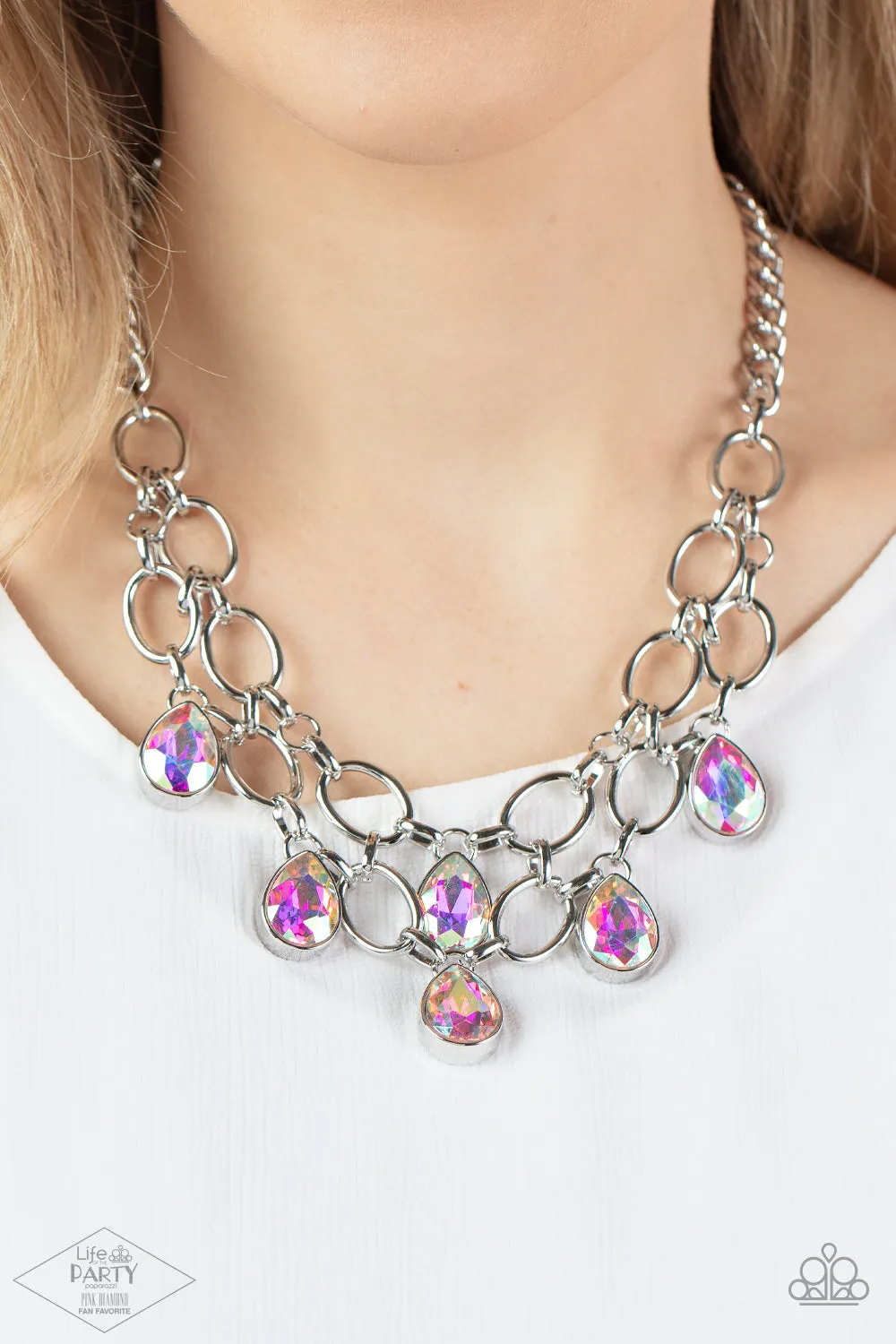 Paparazzi -Show-Stopping Shimmer - Multi Necklace