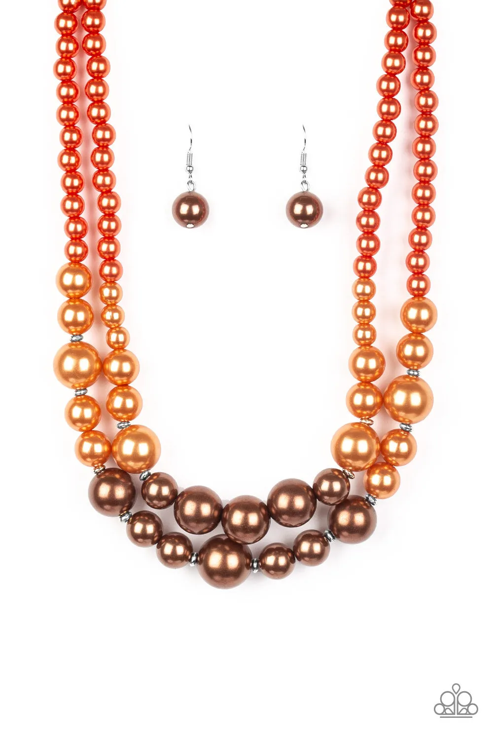 Paparazzi - The More The Modest - Multi Pearl Necklace
