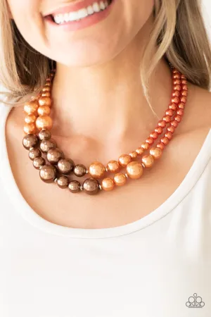 Paparazzi - The More The Modest - Multi Pearl Necklace