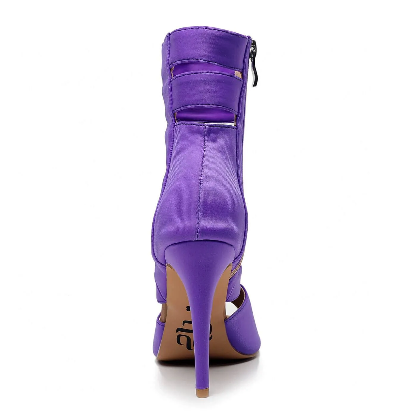 Parade - Purple Lycra - Rubber Sole
