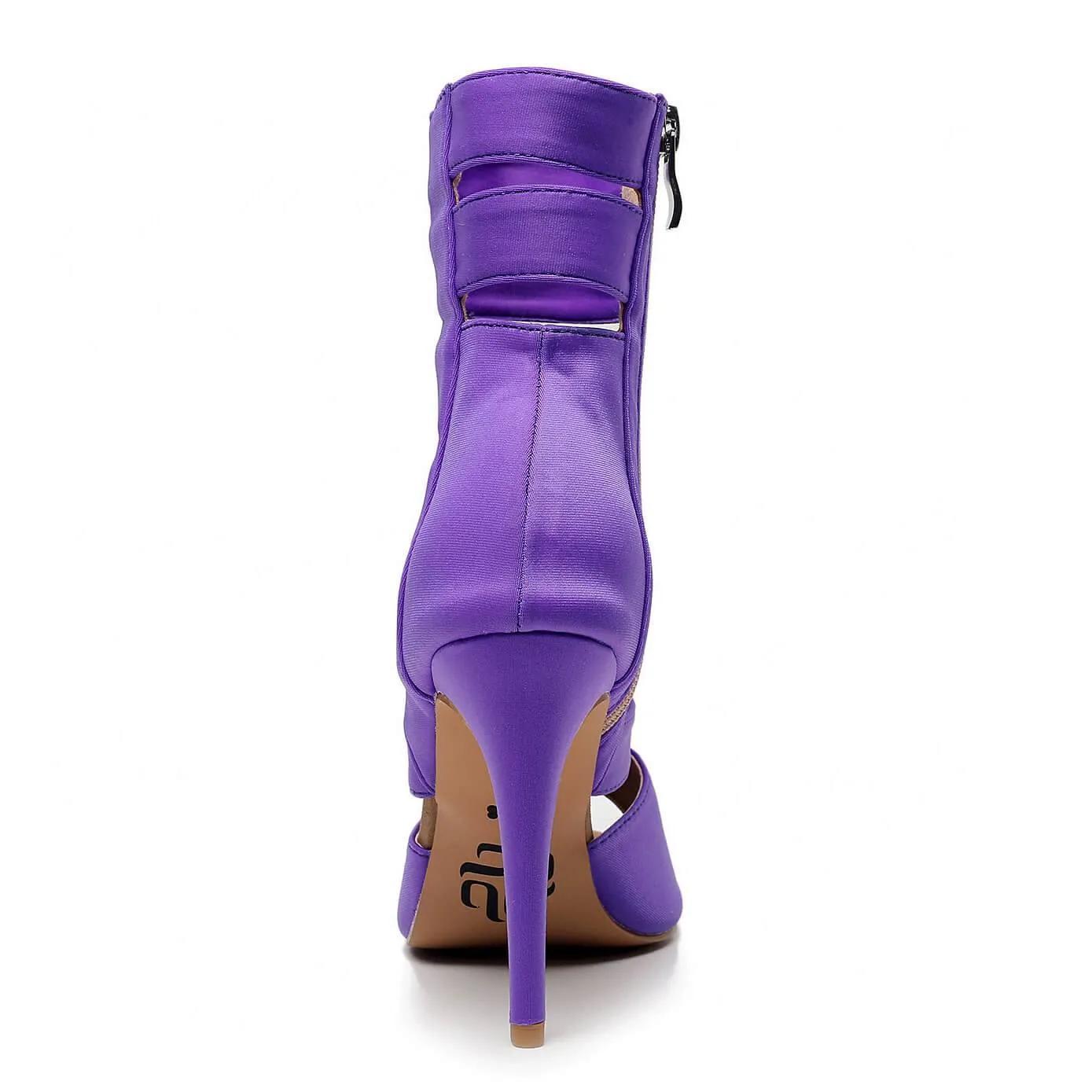 Parade - Purple Lycra - Rubber Sole