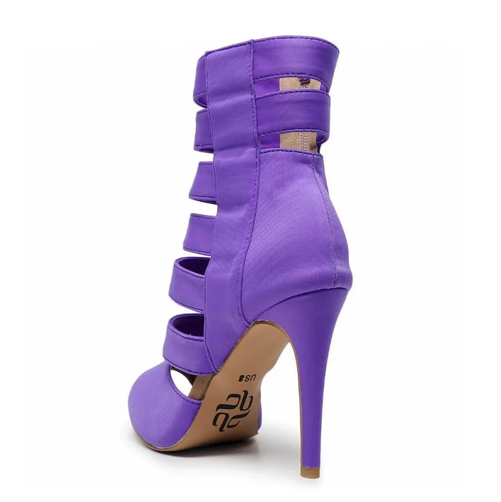 Parade - Purple Lycra - Rubber Sole
