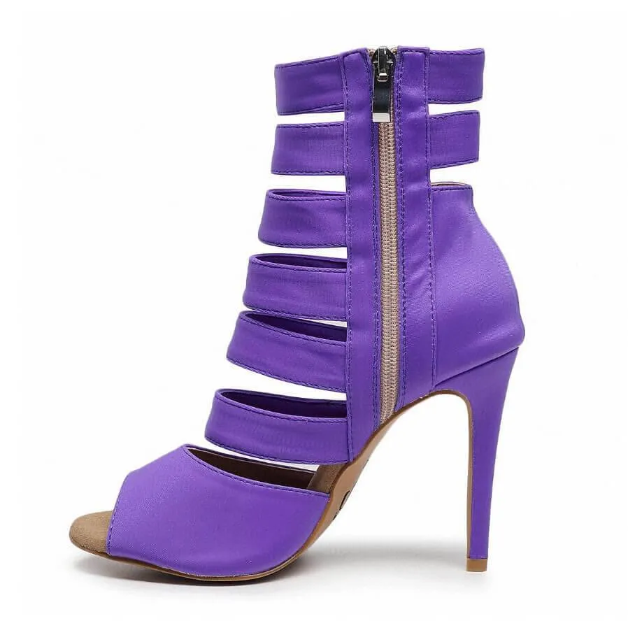 Parade - Purple Lycra - Rubber Sole