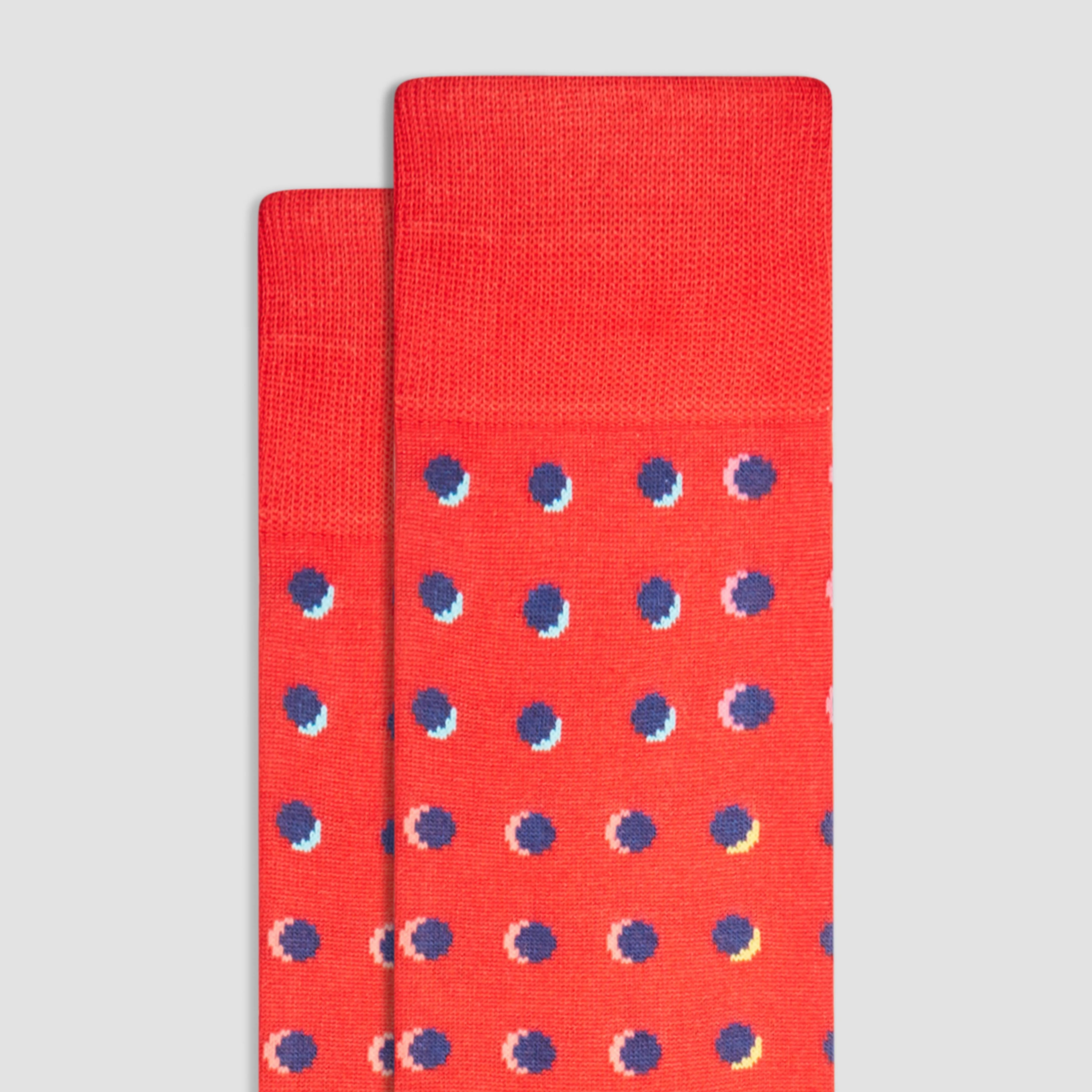 Polka Dot Mid-Calf Socks