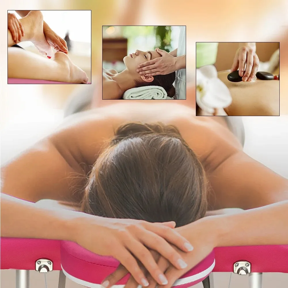 Portable Massage Table with Memory Foam