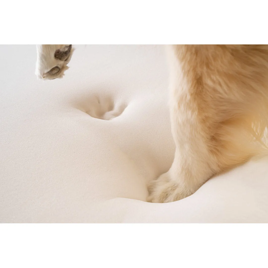 Puprug Runner Faux Fur Memory Foam Dog Curve Mat Paw Brands