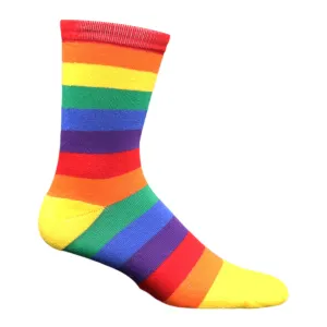 Rainbow Crew Socks