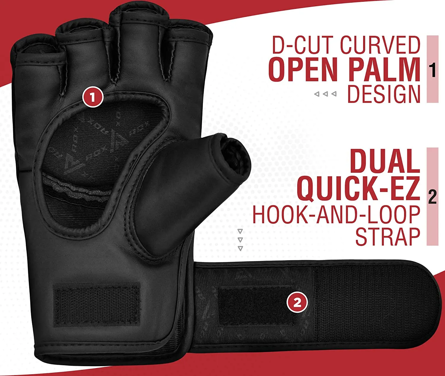 RDX MMA GRAPPLING GLOVES