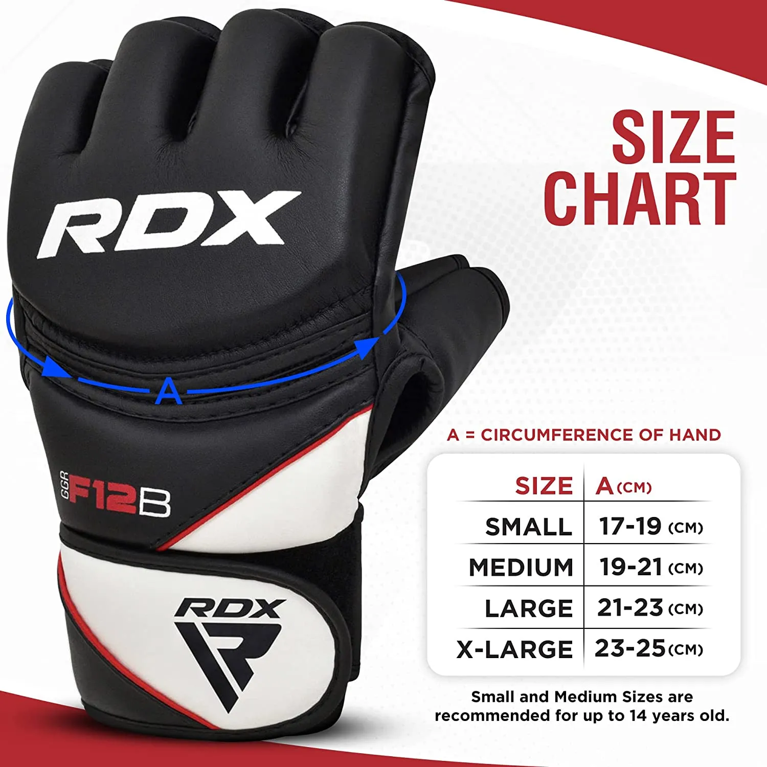 RDX MMA GRAPPLING GLOVES