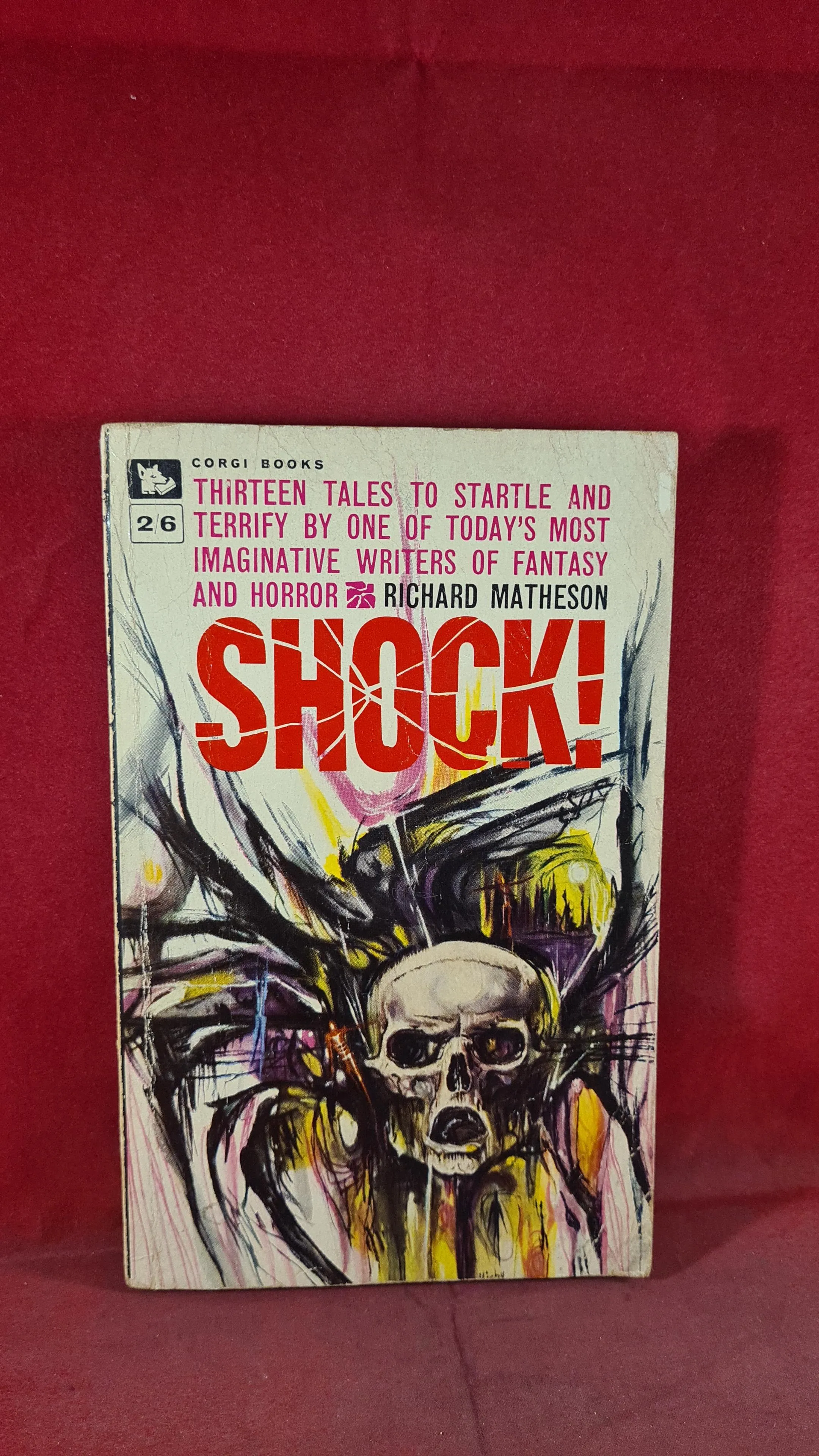 Richard Matheson - Shock! Shock 3 & 4, Corgi Books, 1962, Paperbacks x 4