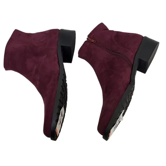 Ron White Giorgi Mulberry Vegan Leather Ankle Boot