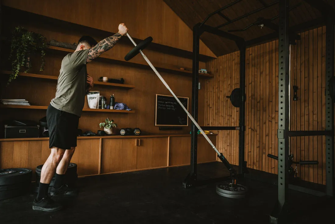 Rowing t-bar smart landmine musculation avec ou sans rack