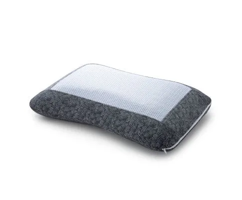 Royal Comfort Cool Gel Charcoal Infused High Density Memory Foam Pillow 40 x 60 cm Charcoal, Blue