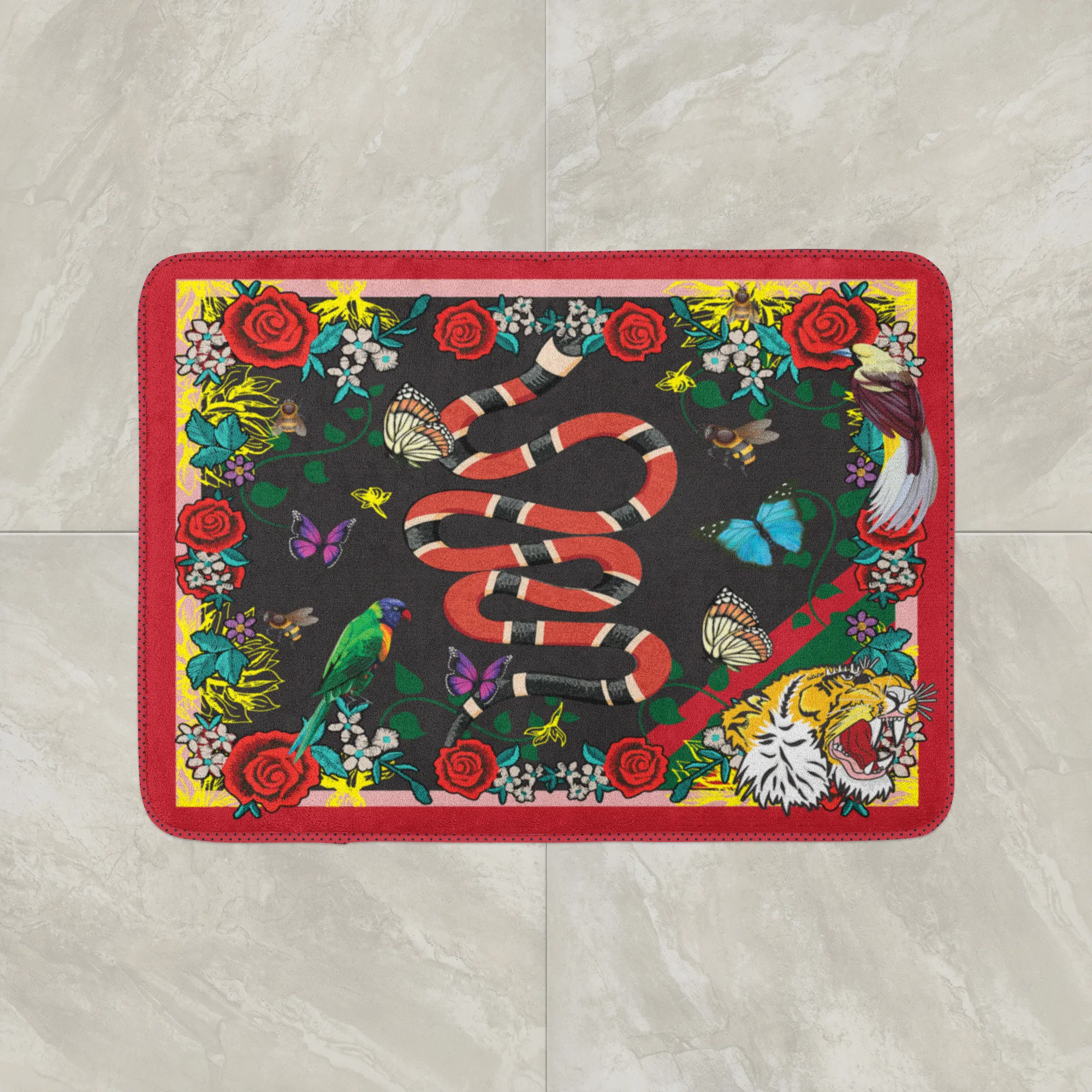 Royal Snake Bathmat