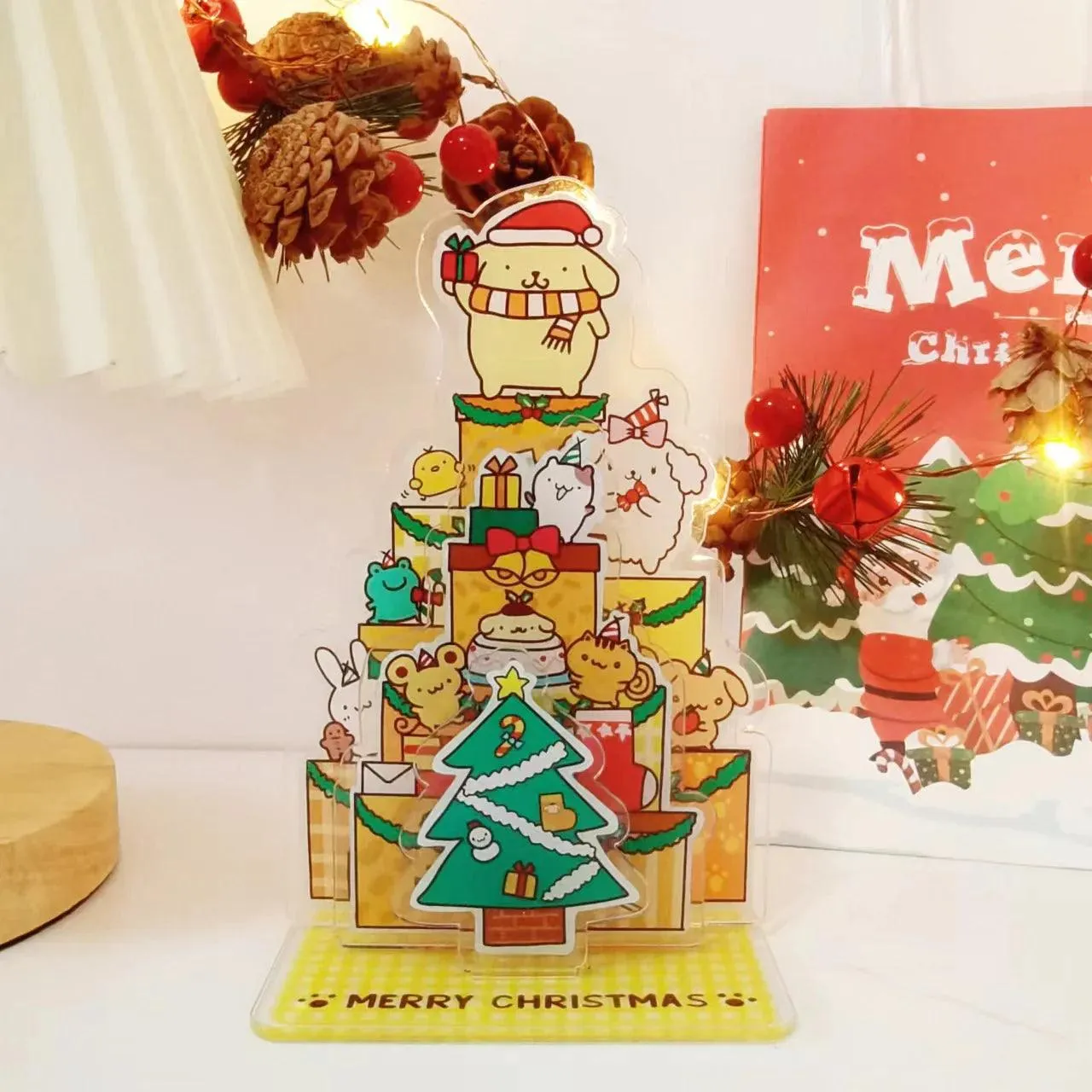 Sanrio Christmas Multi-Layer Acrylic Decoration