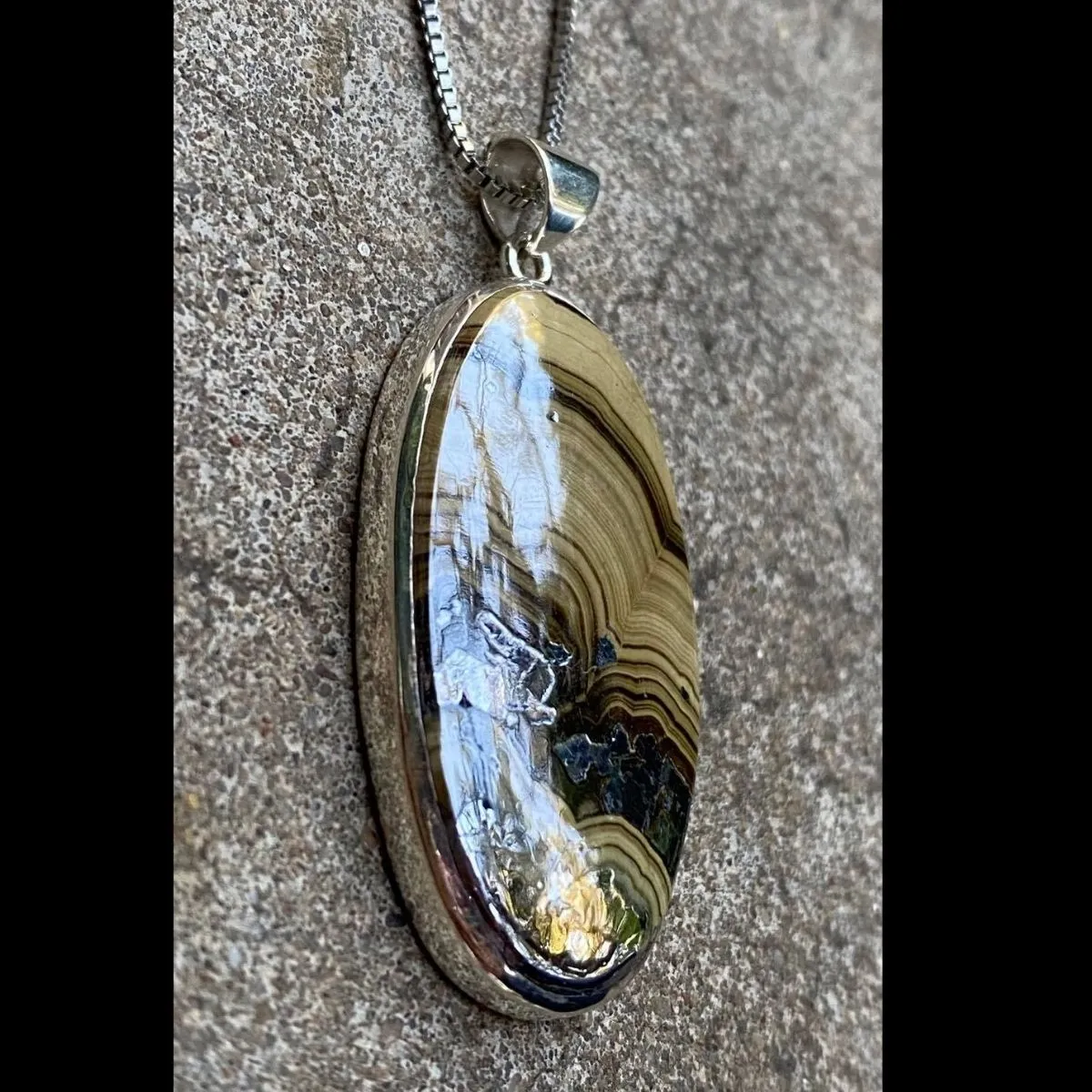 Schalen Blende ~ Sterling Silver 925