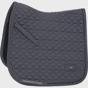 Schockemohle Crystal Brilliance Pad D Slate Grey