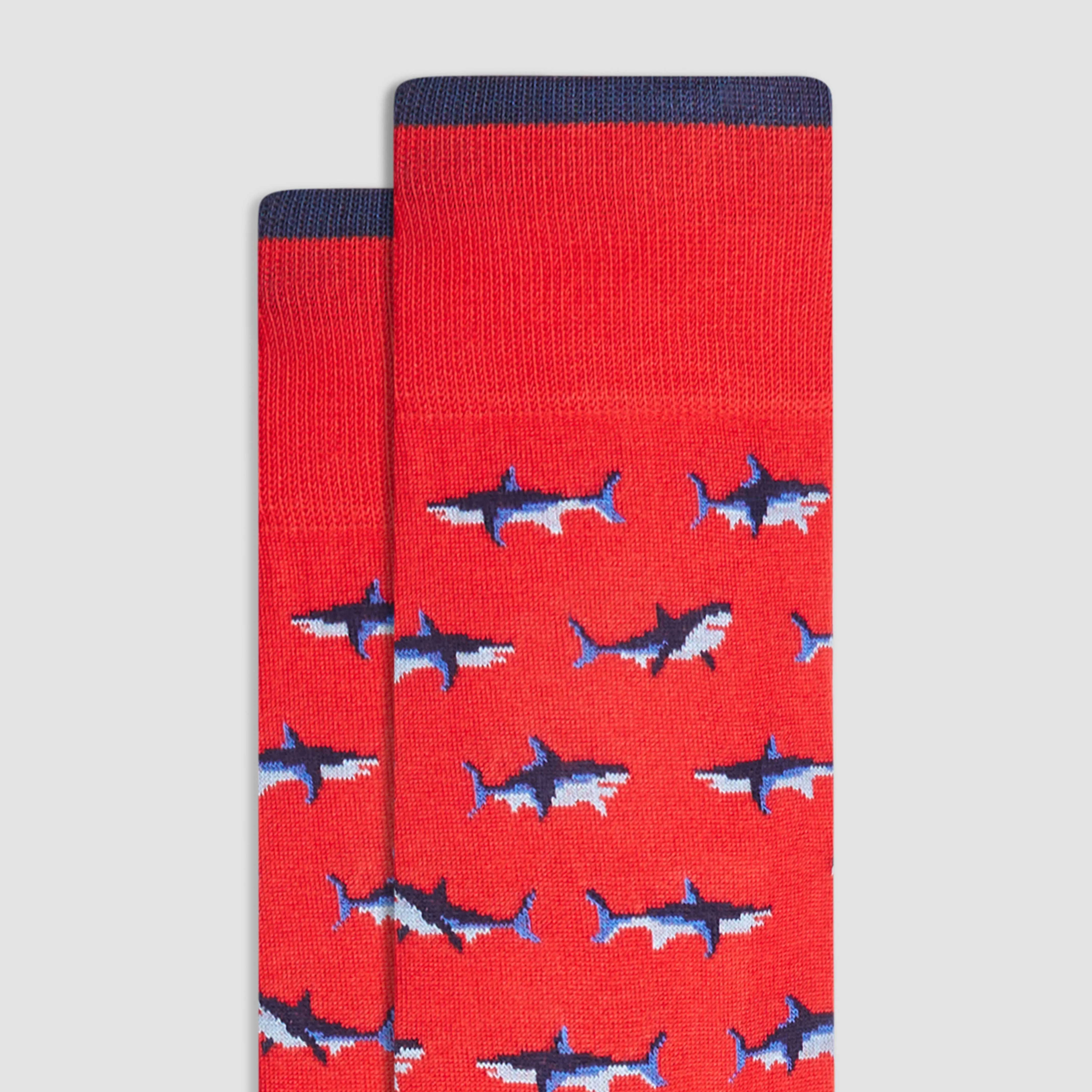 Sharks Mid-Calf Socks