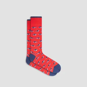 Sharks Mid-Calf Socks