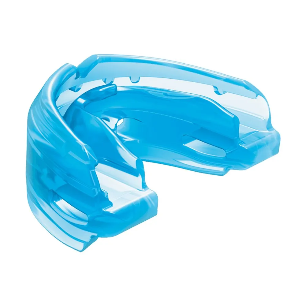 Shock Doctor Double Braces Strapless Mouthguard - Blue