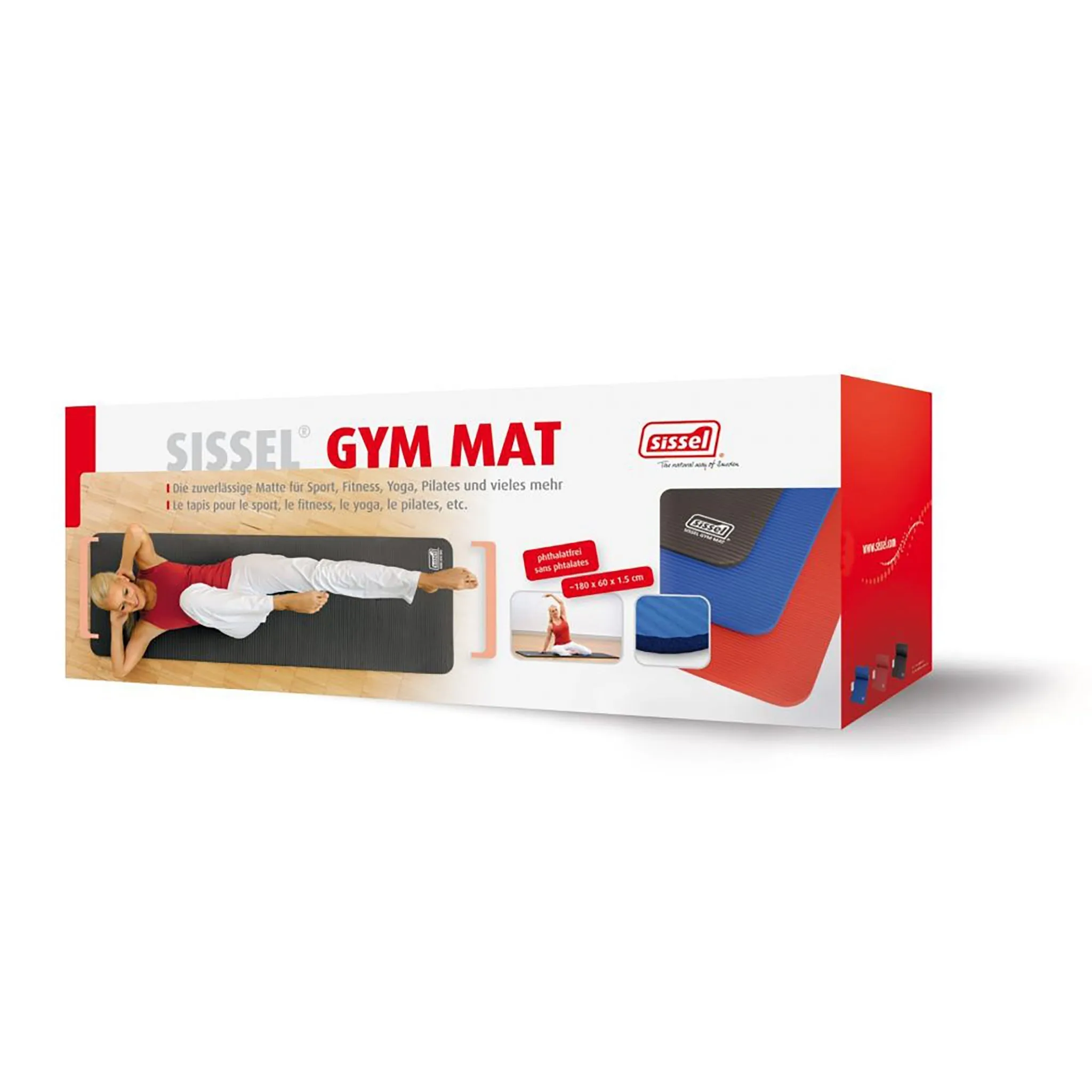 Sissel Gym Mat 180cm x 60cm x 1.5cm