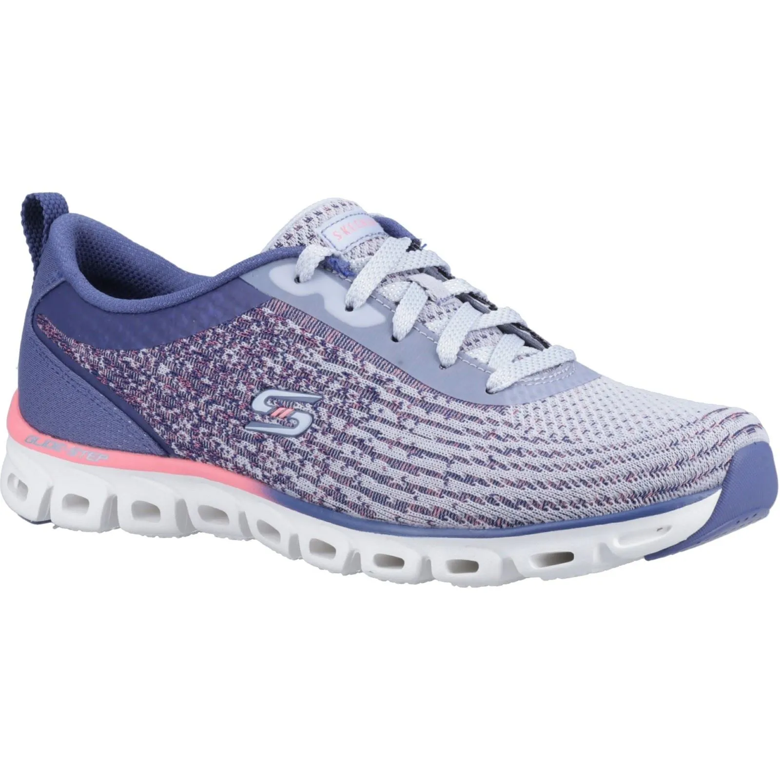 Skechers 104325 Glide-Step Head Start Sneakers für Damen mit weiter Passform