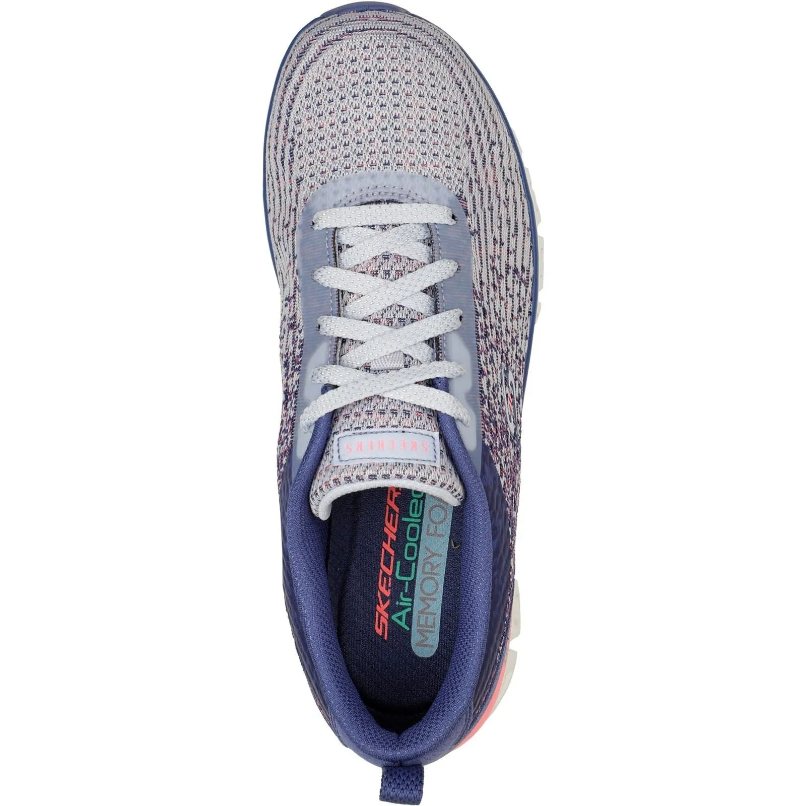 Skechers 104325 Glide-Step Head Start Sneakers für Damen mit weiter Passform