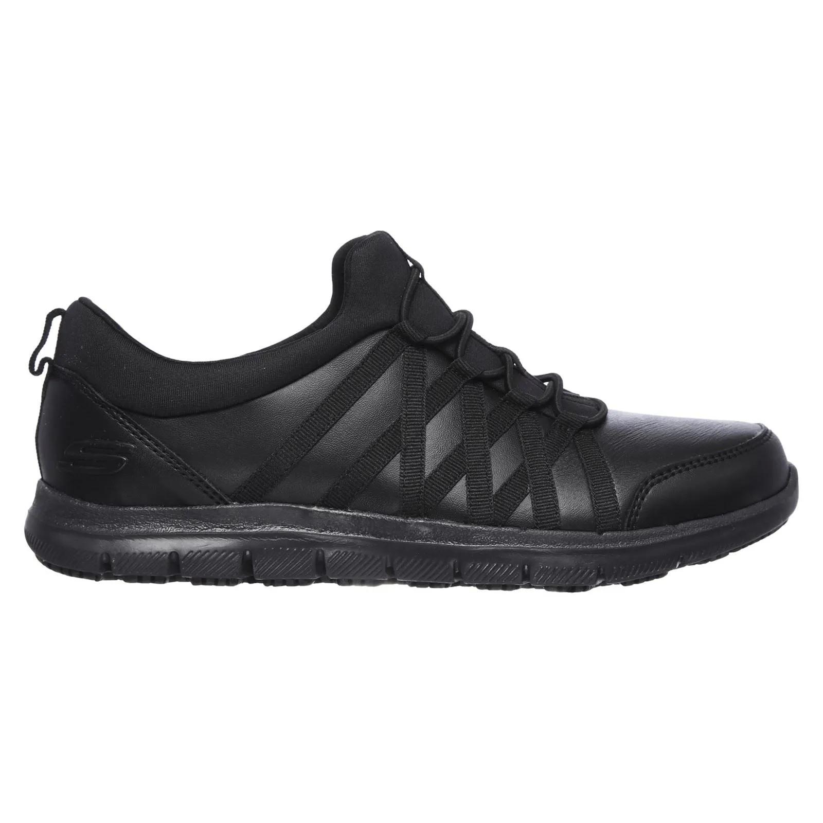 Skechers 77283EC Ghenter Dagsby Berufs-Sneaker für Damen mit weiter Passform