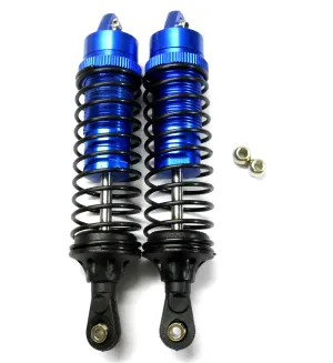 SLA015NB 1/10 Buggy RC Big Bore Shock Absorber Damper x 2 100mm Long Navy Blue