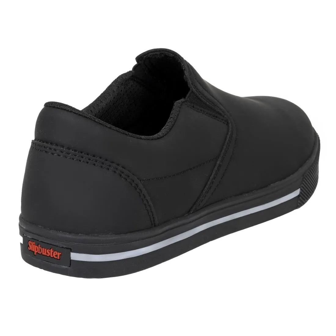 Slipbuster Microfibre Slip-on Shoe Matte Black 45