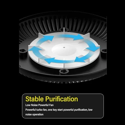 Smokeless Ashtray, 2 in 1 Battery Operated Air Purifier Ashtray Electric Smokeless Ashtray for Cigarette Indoor Outdoor Smoke Grabber, 5.2 x 3in